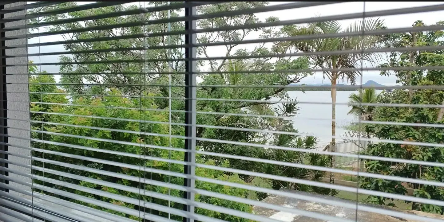 Vista para a baía a partir da cozinha