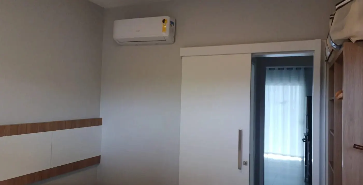 Corredor com ar-condicionado