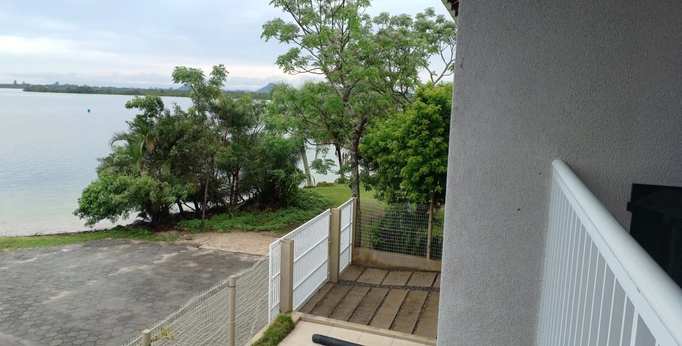 Sacada do apartamento Ilha do Mel