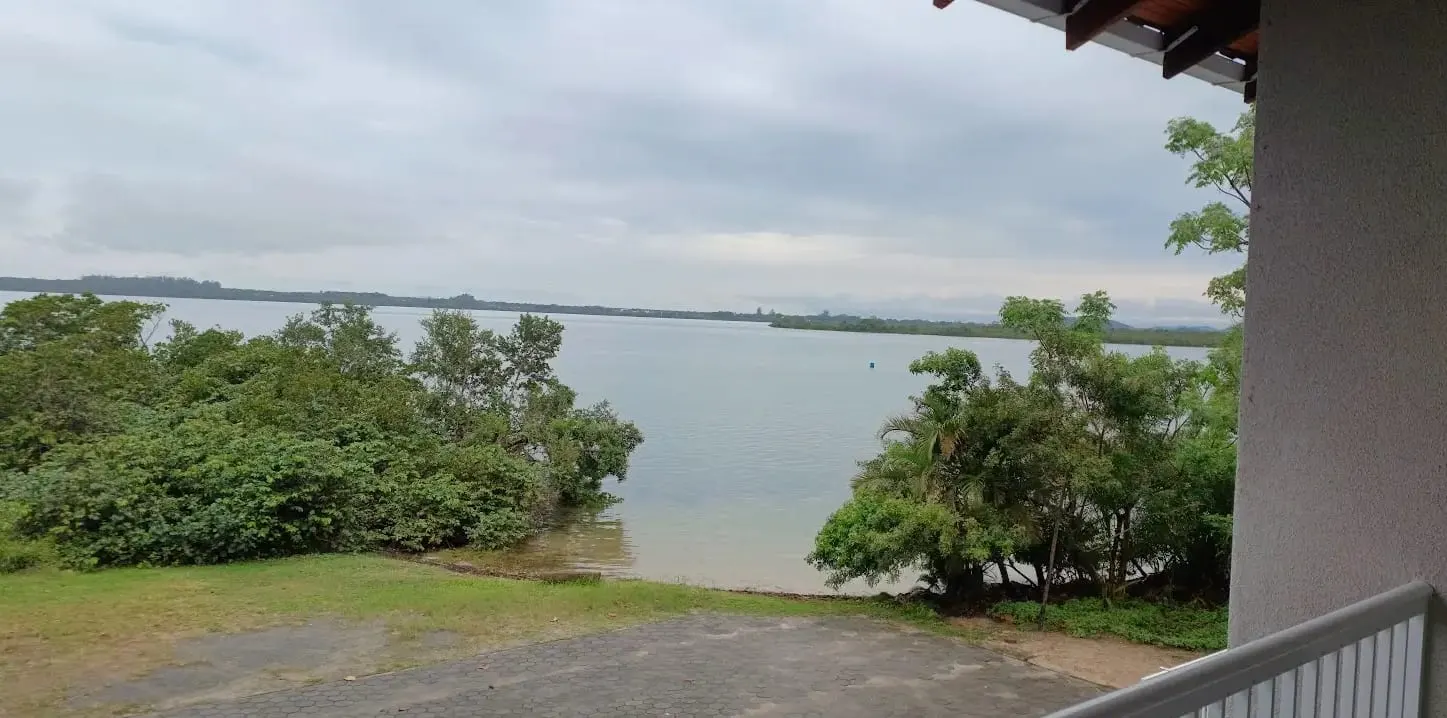 Vista para o mar a partir do apartamento